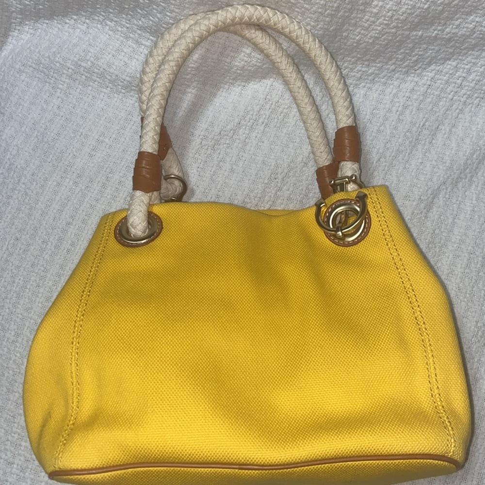 RARE Like new MICHAEL KORS Anchor, Marina Canvas Nautical bag - Picture 16 of 16